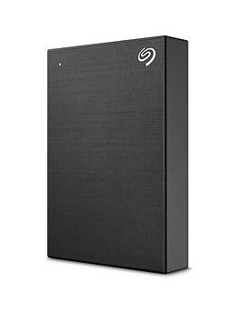 Seagate One Touch 5Tb Portable Hard Drive (Hdd) - Black