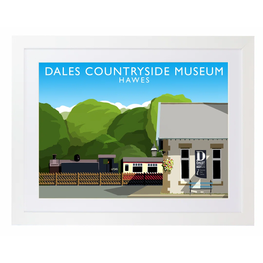 Dales Countryside Museum by Richard O'Neil - Graphic Art Print on Paper