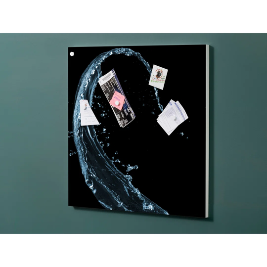 Notiz Motive Water Magnetic Wall Mounted Cork Board