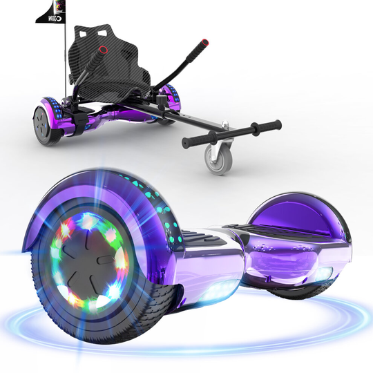 HITWAY Hoverboards with Go-kart and Bluetooth