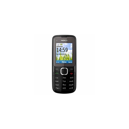 (Three, Dark Grey) Nokia C1-01 Single Sim | 64MB | 16MB RAM