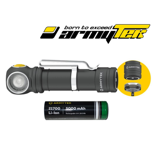 Armytek Wizard C2 Pro Max (White) 4000Lumen USB LED Headlight Headlamp