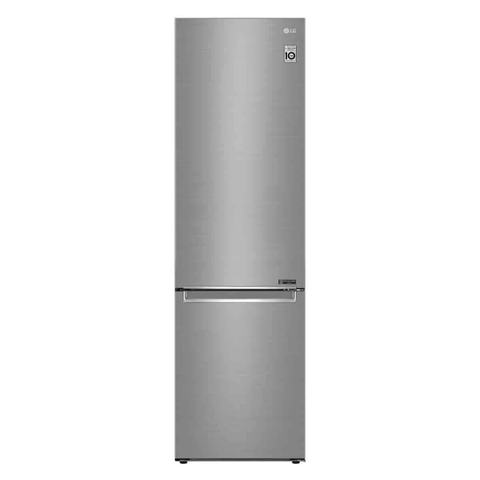 LG Naturefresh™ GBB72PZEFN Fridge Freezer - Shiny Steel