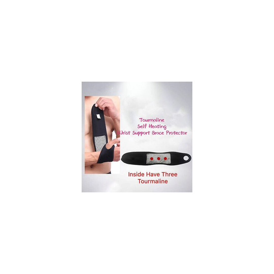 Useful OZ Tourmaline Magnetic Therapy Self Heating Palm-Wrist Guard-Support for pain relief