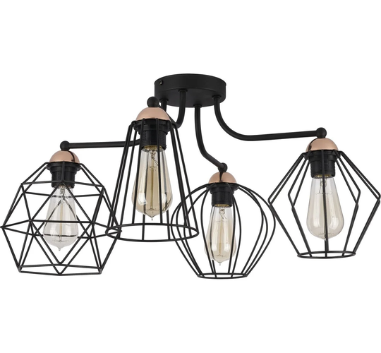 Siobhan 4-Light 60cm Ceiling Spotlight