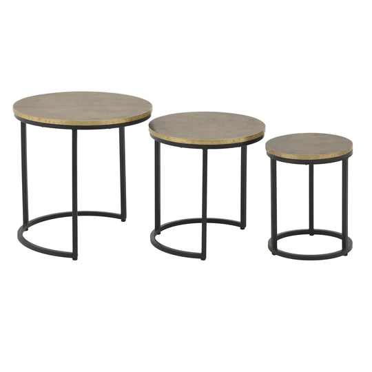 Dram Frame Nest Of Tables Built-In Outlets