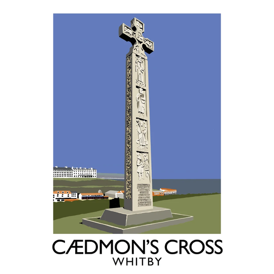 Caedmons Cross by Richard O'Neil - Graphic Art Print on Paper