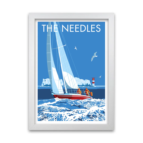 'The Needles' Graphict Art by Stephen Millership