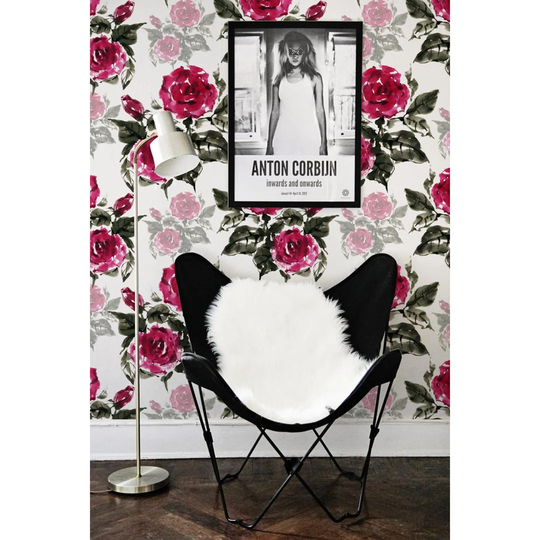 Wallpaper Roll 312X219 Kitchen Livingroom Bedroom Mural Decoration Material w/ Print-Ink Rose Flower