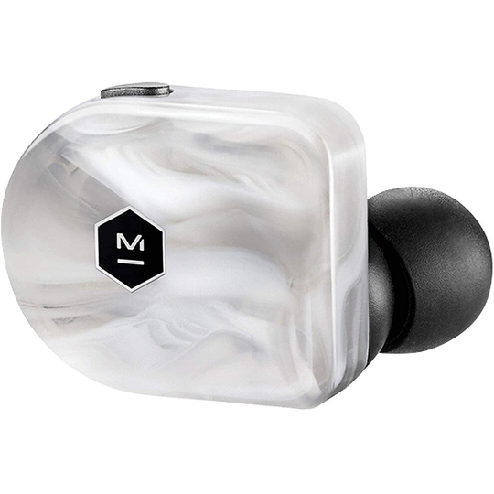 Master & Dynamic MW07 White Marble True Wireless Earphones Mic