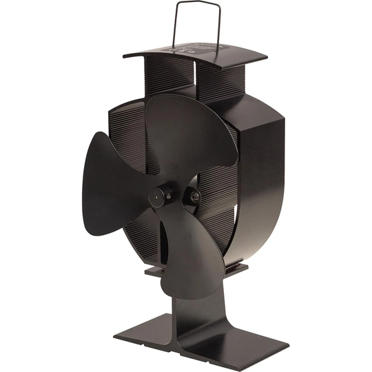 Prem-I-Air Heat Powered 3 Blade Stove Fan & Magnetic Stove/Fireplace Thermometer