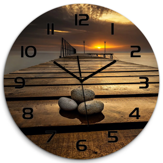 Jlyn 60cm Silent Wall Clock