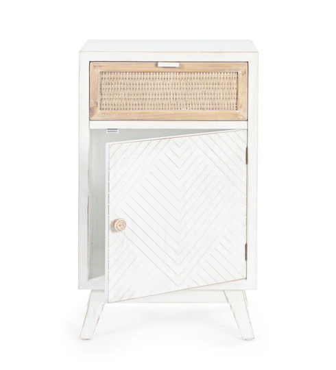 Boyertown 1 Drawer Bedside Table