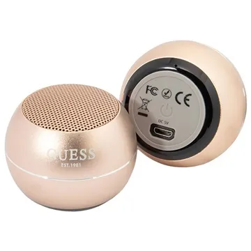 Guess GUWSALGED Mini Bluetooth Speaker - Gold