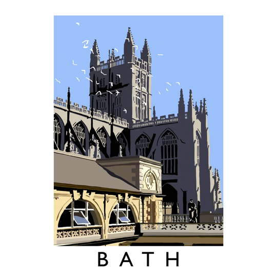 Bath 1 by Richard O'Neil - Graphic Art Print on Paper