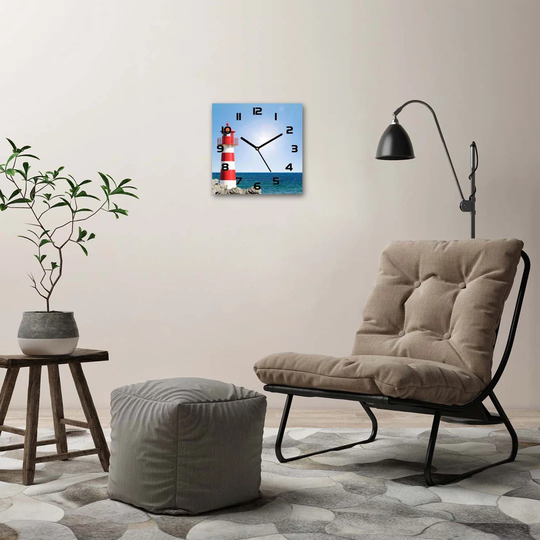 Jetje Lighthouse Silent Wall Clock