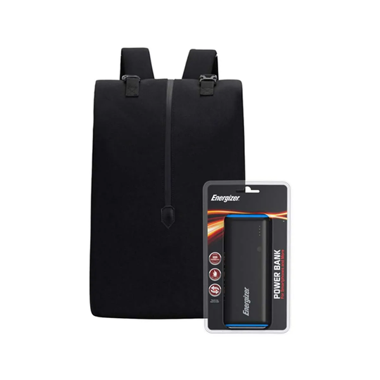 Energizer V208721 Laptop Charging Bag With Energizer Ue10007 Power Bank