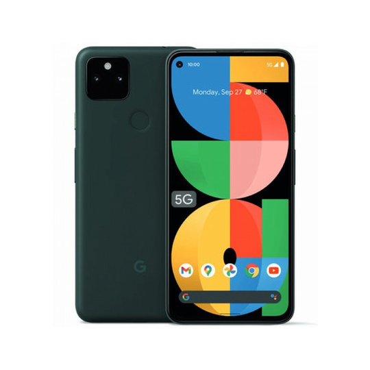(Unlocked, Mostly Black) Google Pixel 5a 5G Single SIM | 128GB | 6GB RAM