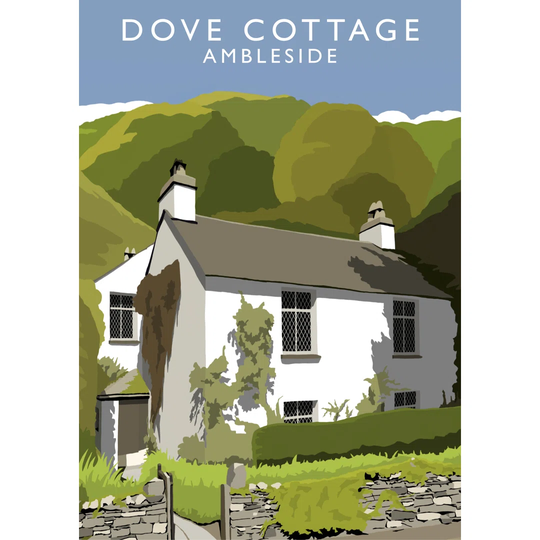 Dove Cottage By Richard O'Neil - Graphic Art Print on Paper