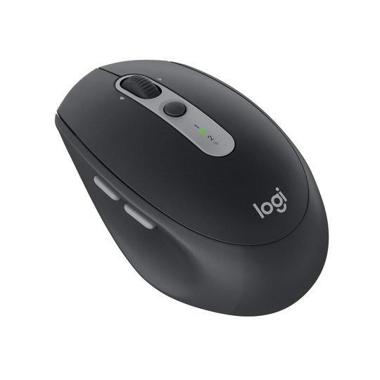 Logitech M590 Silent - Mouse - Right-handed - Optical - 7 Buttons - Wireless - Bluetooth, 2.4 Ghz - Usb Wireless Receiver - Graphite Tonal