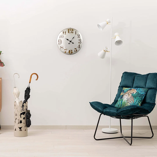 Cleopatre 51cm Silent Wall Clock