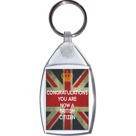 Congratulations You are Now a British Citizen - Keyring