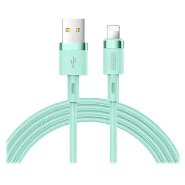 Joyroom Liquid Silicone Lightning Cable - 1.2m - Green