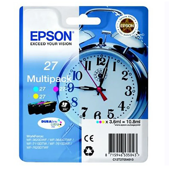 Epson Alarm Clock Ink T2705 - 3 Colour Pack