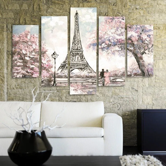 Paris Eiffel Tower Pastel