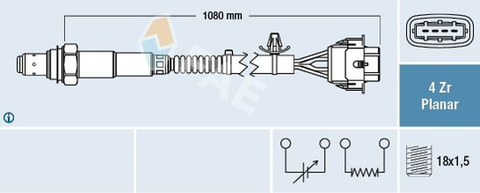 Lambda Sensor 77421