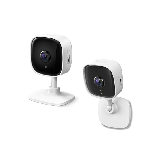 2 Pack TP-Link Tapo C110 3MP Indoor Security Wifi Camera with Night Vision - Works with Alexa & Google Home