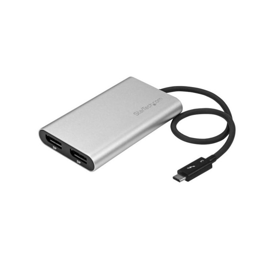 StarTech.com Thunderbolt 3 to Dual DisplayPort Adapter - 4K 60Hz