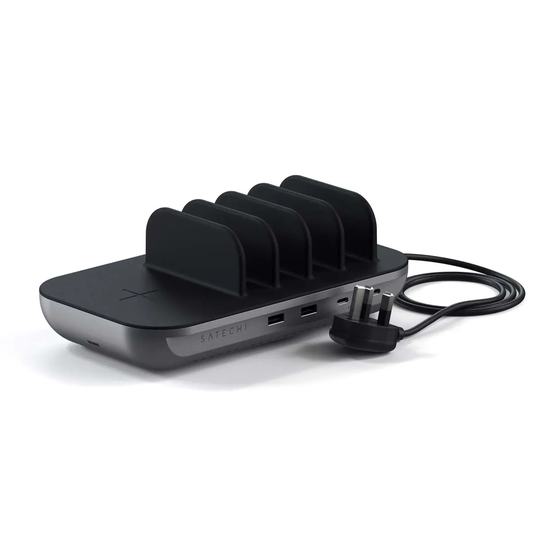 Satechi - Dock5 Multi-device Charging Station With Wireless Charging