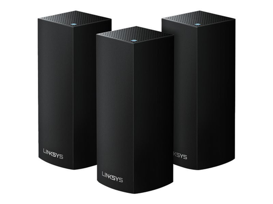 Linksys AC6600 Velop Whole Home Intelligent Mesh Wi-Fi System Tri-Band - 3 PACK (Black)