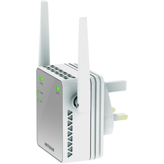 NETGEAR EX2700-100UKS Mini 300 Mbps Wi-Fi Range Extender (Wi-Fi Booster) Silver
