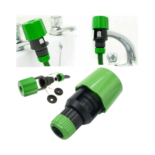 Universal Tool Kitchen Mixer Tap To Garden Hose Pipe Connector Adapter Indoor
