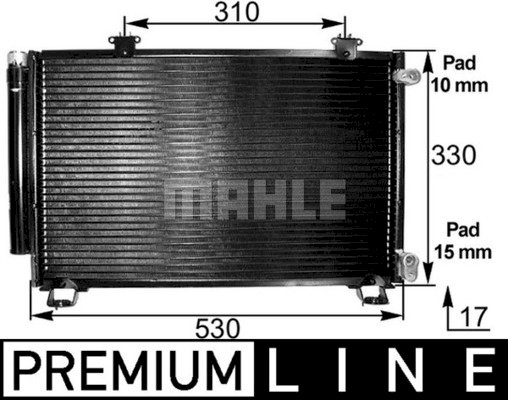 Condenser Air Conditioning 8FC351300-261 by BEHR