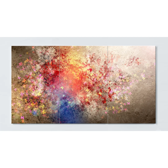 Art Motif Magnetic Wall Mounted Cork Board