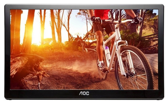 AOC E1659FWU 16" LED USB Monitor
