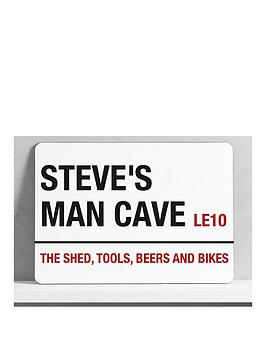 Love Abode Personalised Man Cave Sign