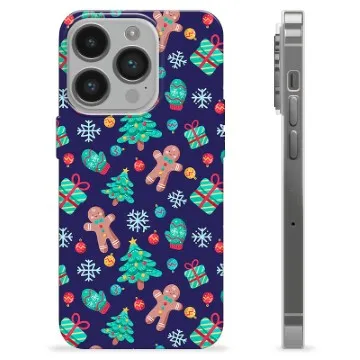 iPhone 14 Pro TPU Case - Gingerbread Man