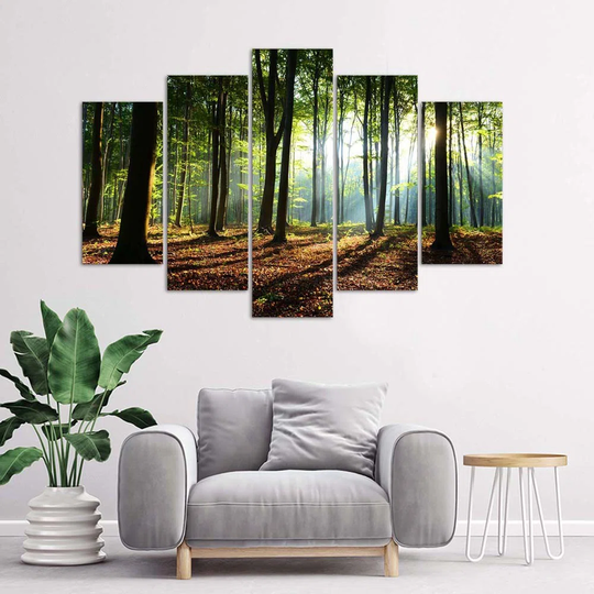 Canvas Print Forest Green Nature
