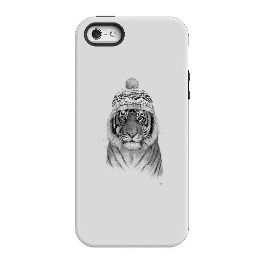Balazs Solti Winter Tiger Phone Case for iPhone and Android - iPhone 5/5s - Tough Case - Matte