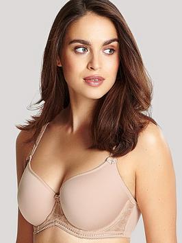 Panache Cari Moulder Spacer T-Shirt Bra - Champagne, Champagne, Size 38F, Women