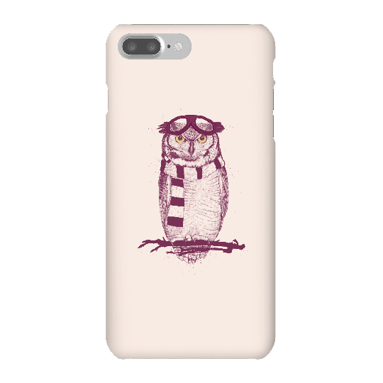 Balazs Solti Winter Owl Phone Case for iPhone and Android - iPhone 7 Plus - Snap Case - Matte