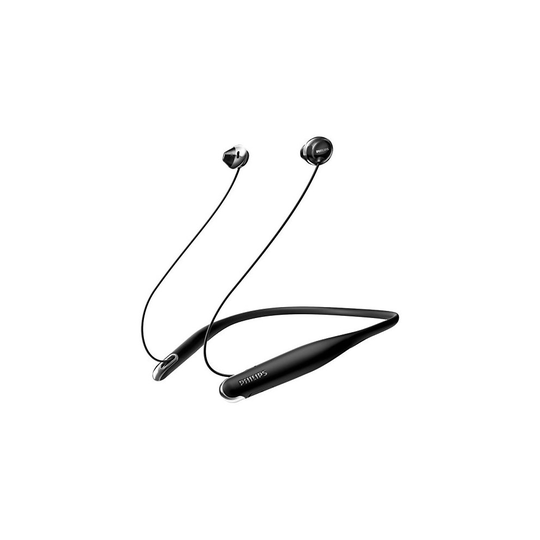 Philips SHB4205 Flite Hyprlite Bluetooth In-Ear Headphones with Mic, Black