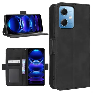 Cardholder Series Xiaomi Redmi Note 12 Wallet Case - Black