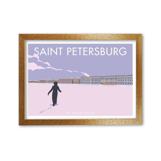 Saint Petersburg by Stephen Millership - Graphic Art Print on Paper