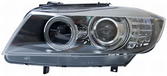 Headlight 12V 1LL354691-041 by Hella Right