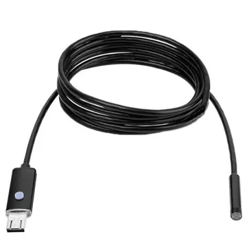 Android, PC Waterproof 8mm USB Endoscope Camera AN99 - 2m - Black